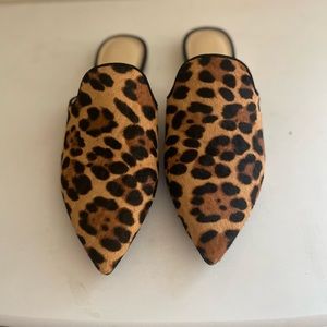 Nine West Animal Print Mules
